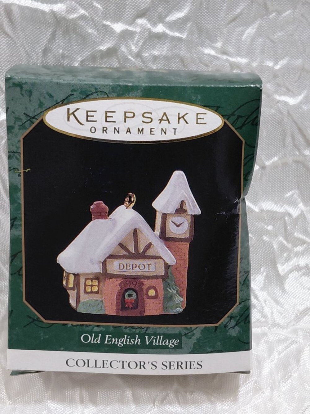 Village Depot Old English Village Series Collectors Edition Miniature Ornament